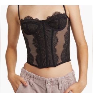 Urban outfitters, corset top